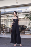 GIOVANNE WIDE LEG JUMPSUIT (BLACK)
