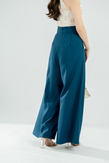 ZELDA HIGH WAIST PALAZZO (PRUSSIAN BLUE)