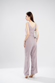 KYNDALL STRAIGHT LEG PANTS (LAVENDER GRAY)