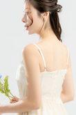 HAENA BUTTERFLIES CAMI DRESS (CREAM)