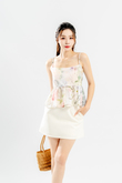 SUZY BABYDOLL CAMI TOP (FLORAL)