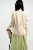 LEMUEL OVERSIZED LINEN SHIRT (DIRTY WHITE)