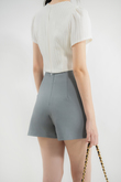 DAVEN ASYMMETRICAL SKORT (GREY)