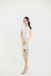 ELI RIBBON MINI DRESS (WHITE)