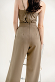 KYNDALL STRAIGHT LEG PANTS (ARMY GREEN)