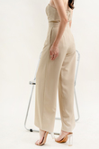 KYNDALL STRAIGHT LEG PANTS (BEIGE)