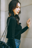 SOFIN KNITTED CARDIGAN (BLACK)