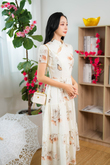 CHANDLER CHEONGSAM DRESS (FLORAL)