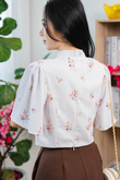 LIN CHEONGSAM CROP TOP (FLORAL)