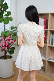 NINGNING CHEONGSAM PLAYSUIT (FLORAL)