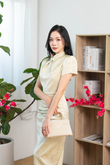  MIN CHEONGSAM TOP (TEA GREEN)