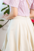 TOBBY BALLOON SKIRT (CREAM)