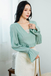 FENCY FLOUNCE SLEEVES TOP (MINT)