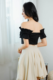 GENESIS OFF SHOULDER TOP (BLACK)