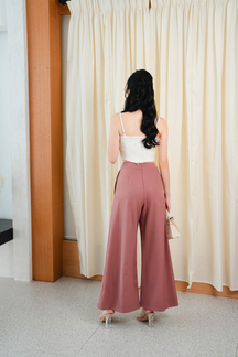 GRAYSON HIGH WAISTED PALAZZO (PUCE)