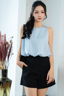 PARRIS BALLOON TOP (LIGHT BLUE)