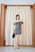 LIYAH OFF SHOULDER MINI DRESS (BLACK CHECKERED)
