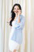 RIN STRIPED LONG SLEEVE SHIRT (BLUE)
