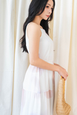 SABRINA RUFFLES MIDAXI DRESS (COTTON CANDY)