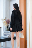BAILLY HIGH WAISTED BALLON SKIRT (BLACK)