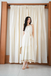 BOHDI HALTER NECK TIERED DRESS (CREAM)