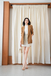 VEDA OVERSIZED PADDED BLAZER (PALE BROWN)