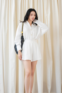 RION LONG SLEEVE SHIRT (WHITE)