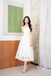 RENEE CAMI MIDAXI DRESS (WHITE)