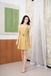 ODEAN BELTED MINI DRESS (DARK GOLDENROD)