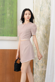 DAVIN HIGH WAIST SKORT (PINK)