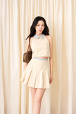TALA HALTER CROP TOP (BEIGE)