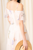GRACEN COLD SHOULDER CROP TOP (FLORAL1)