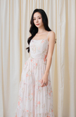 HOLLYE CAMI TIERED JUMPSUIT (FLORAL)