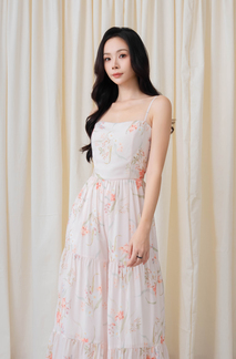HOLLYE CAMI TIERED JUMPSUIT (FLORAL)