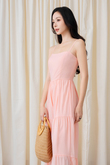 HOLLYE CAMI TIERED JUMPSUIT (PINK)