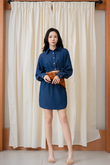 JETT OVERSIZED CROPPED JACKET (JEAN BLUE)
