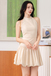 JOLEE BALLON MINI DRESS (BEIGE)