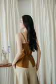 KYRIE BUTTON CAMI TOP (BROWN)