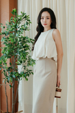 PARRIS BALLOON TOP (CREAM)