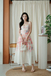 BETHEA RUCHED BUST MIDAXI DRESS (CREAM FLORAL)