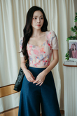 DIORN SWEETHEART CROP TOP (PINK FLORAL)