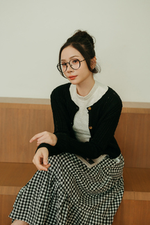 SOFIN KNITTED CARDIGAN (BLACK)