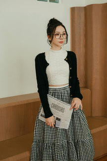 SOFIN KNITTED CARDIGAN (BLACK)