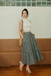 KINKI MOCK NECK CROP TOP (WHITE)