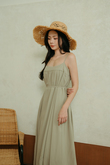 MANDY TENT MAXI DRESS (COOL SAGE)