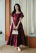ADELE TIERED MAXI DRESS (MAROON)