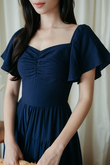 ADELE TIERED MAXI DRESS (DARK BLUE)