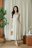 PRIMROSE CAMI MAXI DRESS (CREAM LACE) PRIMROSE CAMI MAXI DRESS (CREAM LACE)