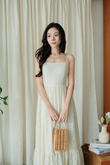 PRIMROSE CAMI MAXI DRESS (CREAM LACE) PRIMROSE CAMI MAXI DRESS (CREAM LACE)
