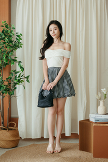 TESS OFF SHOULDER TOP (WHITE)